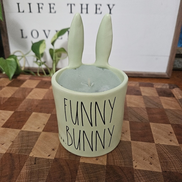Funny Bunny Rae Dunn Jelly Bean Candle - Picture 11 of 11